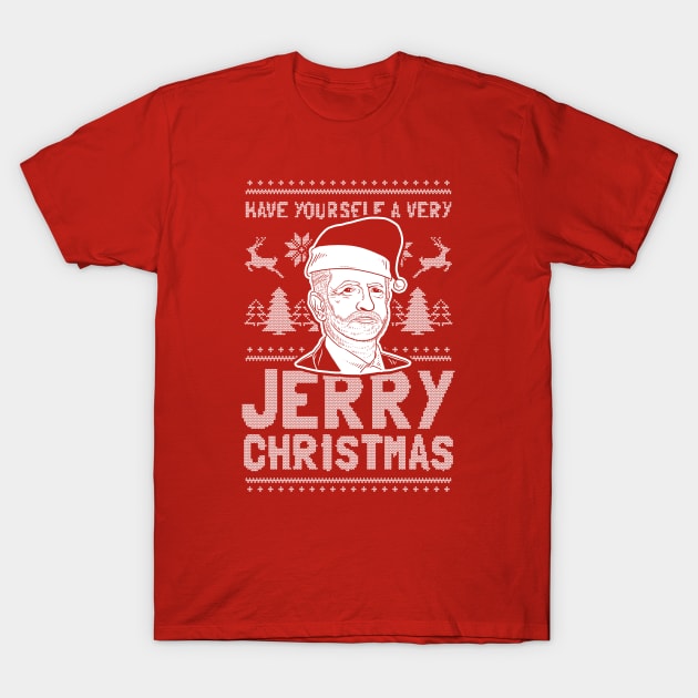 Have Yourself A Very Jerry Christmas T-Shirt by dumbshirts